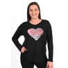 Bluza dama marimi mari Heart 1434