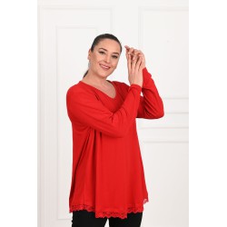 Bluza dama marimi dantela 1386