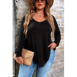 Bluza dama marimi dantela 1386