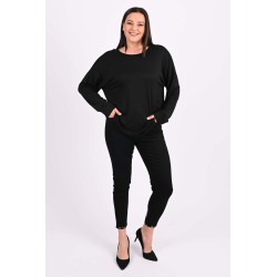 Bluza dama marimi mari animal print 1445-23