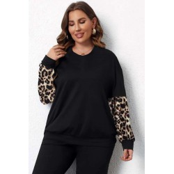 Bluza dama marimi mari animal print 1446-23