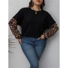 Bluza dama marimi mari animal print 1446-23