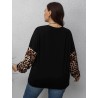 Bluza dama marimi mari animal print 1446-23