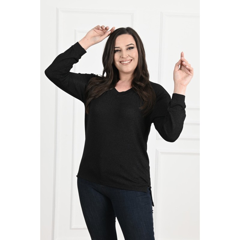 Bluza dama marimi mari cu sclipici 1099-23