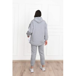 Trening dama marimi mari vatuit cu gluga 3608