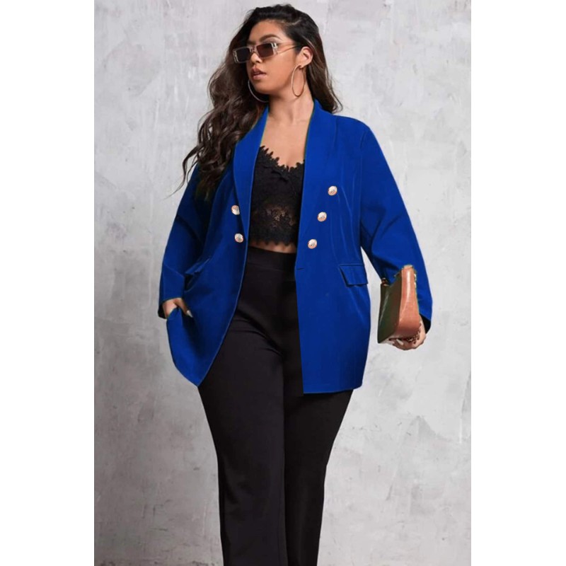 Sacou dama marimi mari cu nasturi 1035-23 (0108)