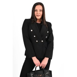 Sacou dama marimi mari cu nasturi 1035-23 (0108)