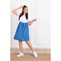 Rochie dama marimi mari Dots 5085