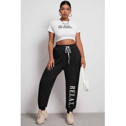 Pantalon dama marimi mari de trening Relax 6078-22