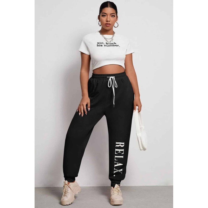 Pantalon dama marimi mari de trening Relax 6078-22