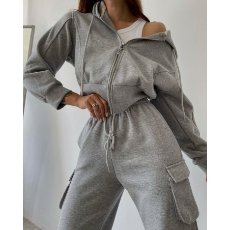 Trening dama bumbac cargo 3829-23