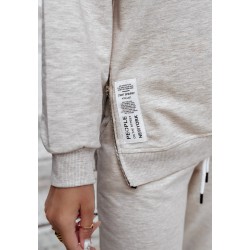 Trening dama bumbac cu fermoar lateral People 3422