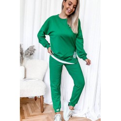 Trening dama bumbac cu fermoar lateral People 3422