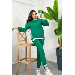 Trening dama bumbac cu fermoar lateral People 3422