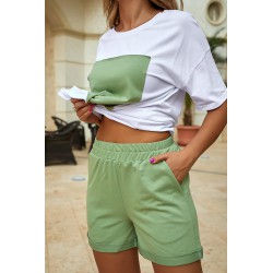 Trening dama bumbac R 2 piese scurt 3822