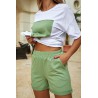 Trening dama bumbac R 2 piese scurt 3822