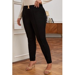 Pantaloni dama marimi mari cu catarama PTS003