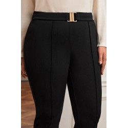 Pantaloni dama marimi mari cu catarama PTS003