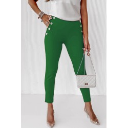 Pantalon dama casual cu nasturi PTS004