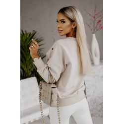 Bluza dama bumbac cu capse 1590