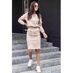 Compleu dama 2 piese cu fusta 3836