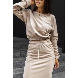 Compleu dama 2 piese cu fusta 3836