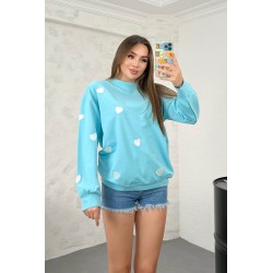 Bluza dama bumbac Hearts 1002-23