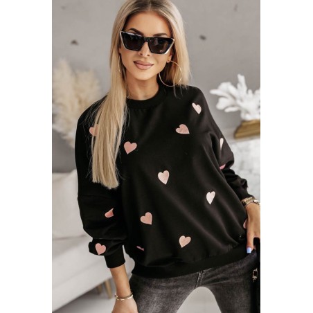 Bluza dama bumbac Hearts 1002-23