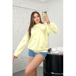 Bluza dama bumbac Hearts 1002-23