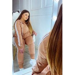 Trening dama marimi mari cu gluga 8880