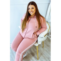 Trening dama marimi mari cu gluga 8880