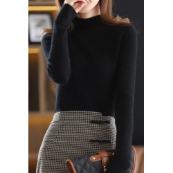 Pulover dama moale uni 321