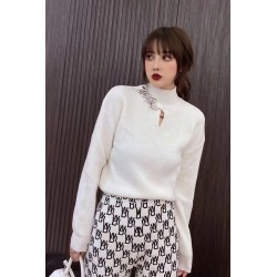 Pulover dama moale cu lant 911