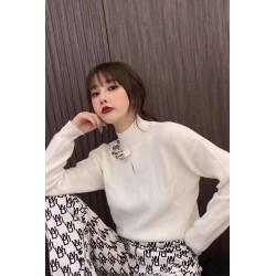 Pulover dama moale cu lant 911