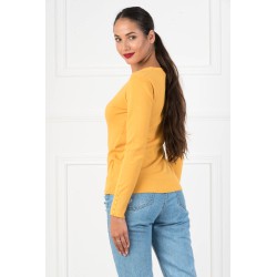 Pulover dama moale cu nasturi 516