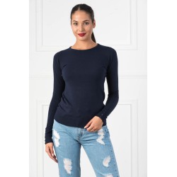 Pulover dama moale cu nasturi 516