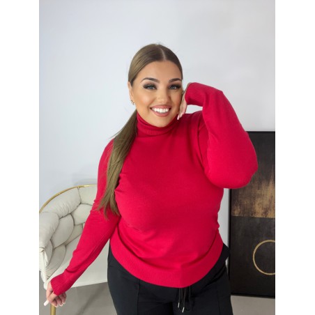 Pulover dama marimi mari cu guler 770