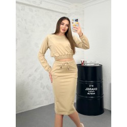 Compleu dama 2 piese cu fusta 3836