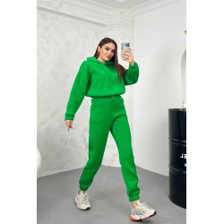 Trening dama bumbac vatuit cu gluga 3900