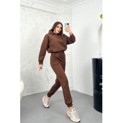 Trening dama bumbac vatuit cu gluga 3900