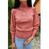 Pulover dama moale cu lant 911