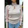 Pulover dama moale cu lant 911