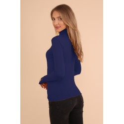 Pulover dama moale cu nasturi metalici 302