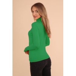 Pulover dama moale cu nasturi metalici 302