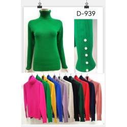 Pulover dama moale cu perle si strasuri 939