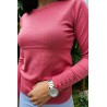 Pulover dama moale cu nasturi 516