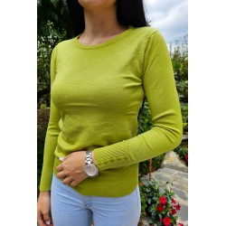 Pulover dama moale cu nasturi 516