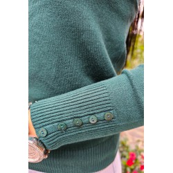 Pulover dama moale cu nasturi 516
