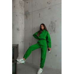 Trening dama bumbac vatuit cu gluga 3900