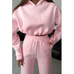 Trening dama bumbac vatuit cu gluga 3900